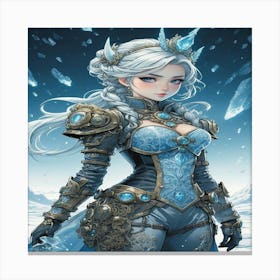 Ice Princess Canvas Print