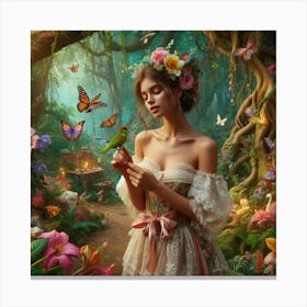 lost in magic land20 Canvas Print