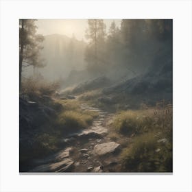 Twilight Trail Canvas Print