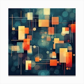 Abstract Background Vector Canvas Print