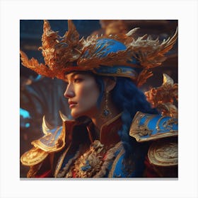 Chinese Empress 2 Canvas Print