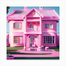 Barbie Dream House (111) Canvas Print