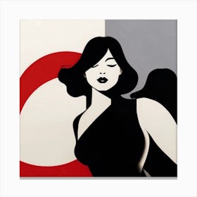 Sexy Woman Canvas Print