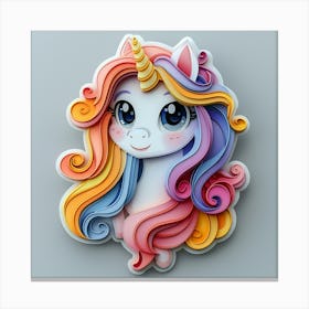 Unicorn 507 Canvas Print