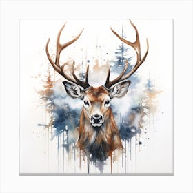 Deer Canvas Art Canvas Print
