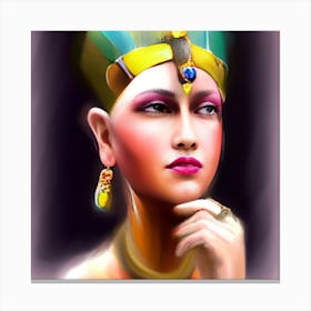 Queen of Egypt Canvas Print