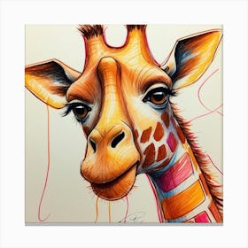 Giraffe 133 Canvas Print