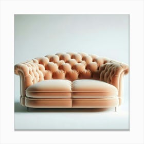 Chesterfield Sofa Canvas Print