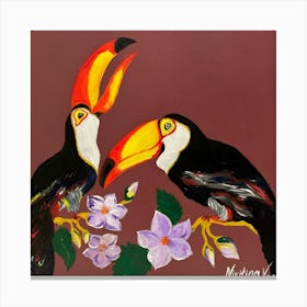 Toucans Canvas Print