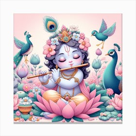 Krishna Krishna Canvas Print