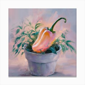 Pepper In Pot Canvas Print
