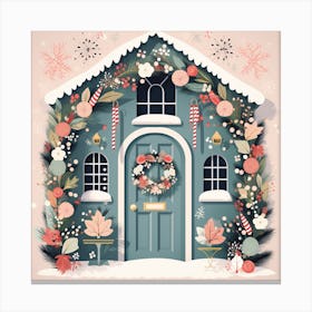 Christmas House 7 Canvas Print