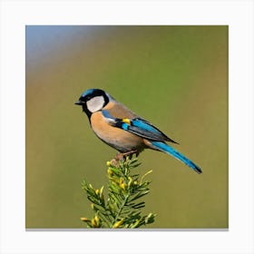 Blue Tit 43 Canvas Print