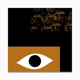 Abstract Eye Canvas Print