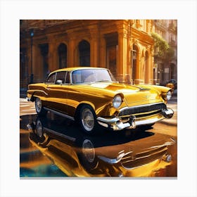 Classic Car Canvas Print