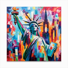 Statue Of Liberty Canvas Print