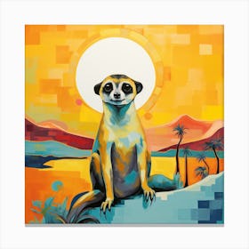 Meerkat Canvas Print