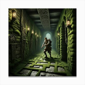 Labyrinth 6 Canvas Print