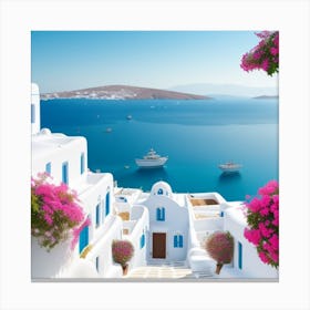 Santorini Canvas Print