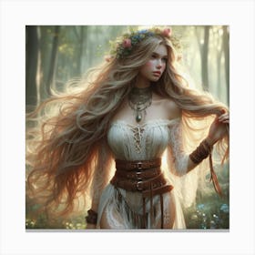 Mermaid 78 Canvas Print