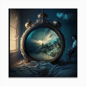 Clock Of The World Canvas Print