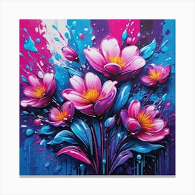 Lotus Flowers 1 Canvas Print