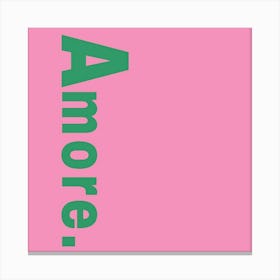 Amore Canvas Print