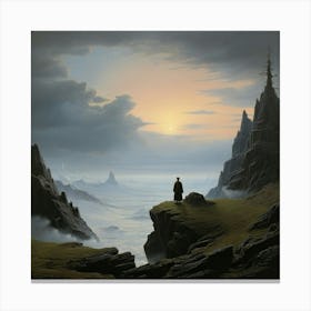 'The Horizon' Canvas Print