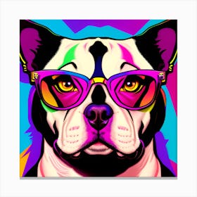 Pitbull Stare Canvas Print