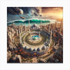 Apocalypse City Canvas Print