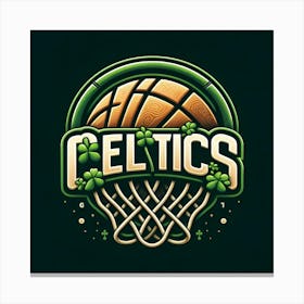 Celtics Logo Canvas Print