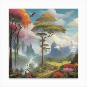 Nature of South America 1 Canvas Print