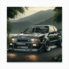 Ford Escort Gt Canvas Print