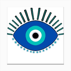 Evil Eye Magic Canvas Print