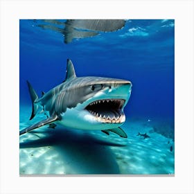 Great White Shark 15 Canvas Print