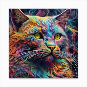 Magical Cat 11 Canvas Print