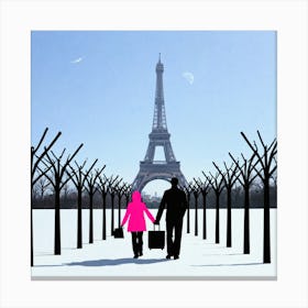 Eiffel Tower 6 Canvas Print