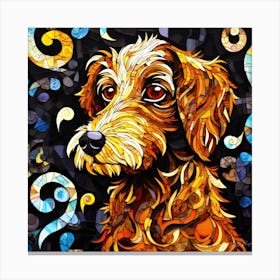 Dog Gone Dog - Cute Dog Canvas Print