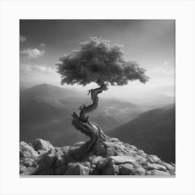 Lone Tree 5 Canvas Print