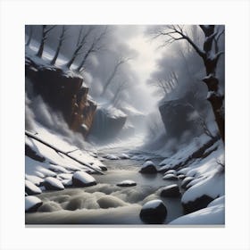 Winter'S Day Canvas Print