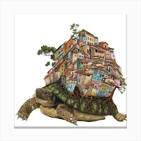 Turtle village Canvas Print