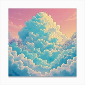 Clouds In The Sky 1 Canvas Print