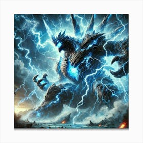 Stormbringer Electric Fury Canvas Print