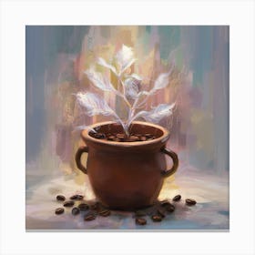 Coffee Pot Canvas Print