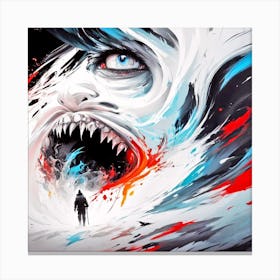 Scream 2 Canvas Print
