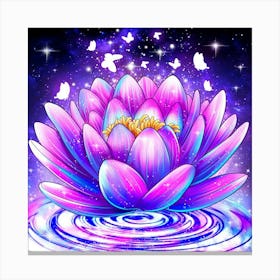 Lotus Flower Canvas Print