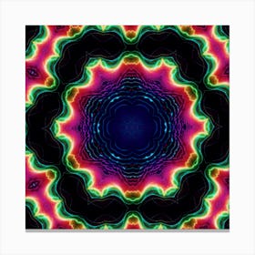 Psychedelic Abstract Art Lienzo