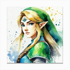 Legend Of Zelda 3 Canvas Print