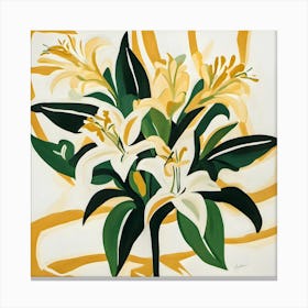 Lily Painting Canvas Print