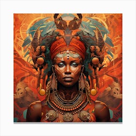 African Woman 24 Canvas Print